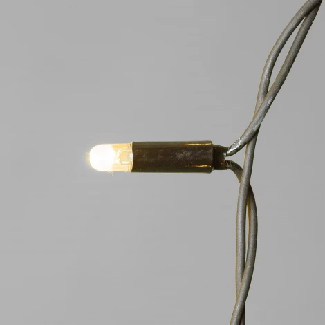 Гирлянда Занавес 2 x 2 м желтый 220В, 400 LED, провод черный каучук 2,3мм, IP65 Laitcom ECO402-1-2Y