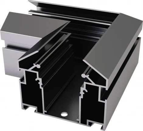 Угловой соединитель ST Luce Skyline 220 ST046.199.00 Черный