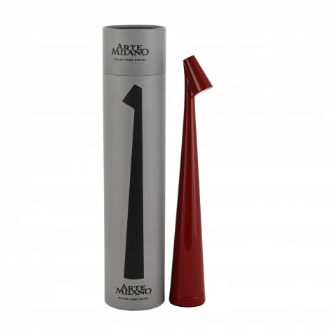 Настольная лампа Arte Milano AM128101 128101/H350/3-6K/3W Red (регулировка яркости, LED, круглые)