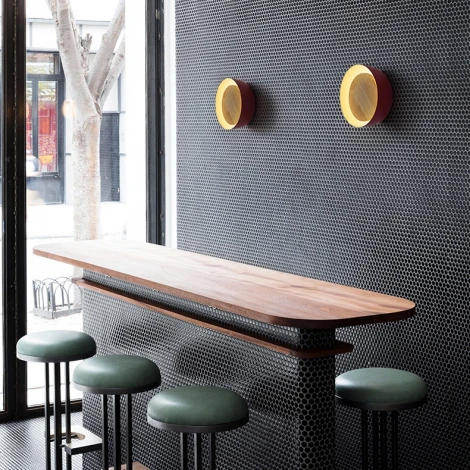 Бра Loke D20 Red ImperiumLoft Loke01 (101750-26) (LED, 220V, круглые)