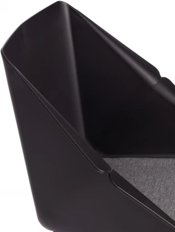 Стул DORO (mod. 8088) пластик/металл/ткань , 61,5 х 55 46 89 см Black (Черный) / Grey (Серый) 1509 Tetchair 15530