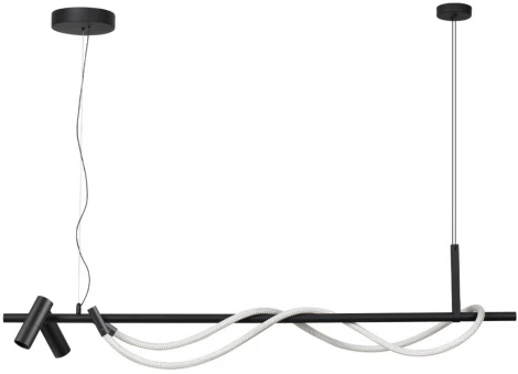 Подвесной светильник с гибким неоном Odeon Light Corda 4391/30L (LED, 220V, на тросе)