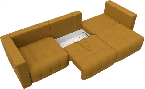 Диван прямой Лига-052 НПБ Лонг Лига Диванов (Велюр) арт.128786