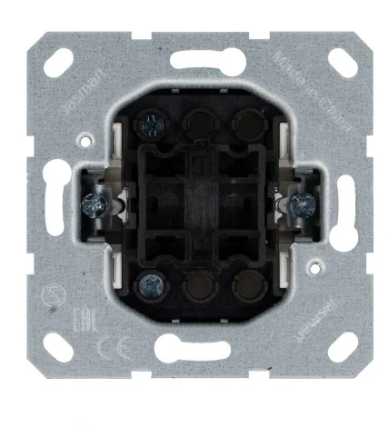 Выключатель одноклавишный (мокко) Jasmart G-Classic G3011Z