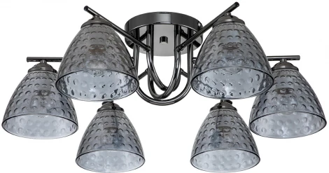 Потолочная люстра Escada Adonis 659/6PL Black (220V)