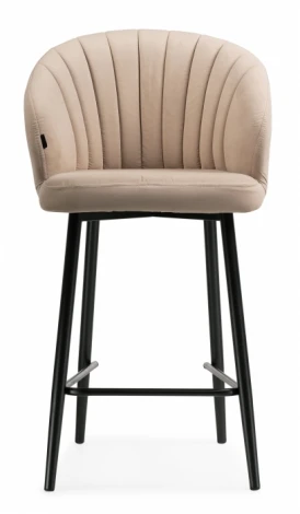 Полубарный стул Woodville Бэнбу velutto 05 / черный 499988