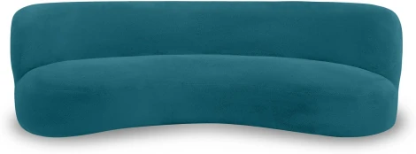 Диван Patti 2400 ОГОГО (арт.853243), (Мех/Бирюзовый)