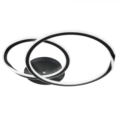 Потолочная люстра Arte Lamp Sierra A2211PL-2BK (LED, 220V, пульт управления)