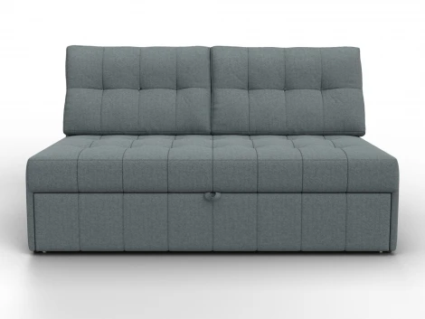 Диван прямой Лига-107 (140) (ЛДСП,Брус,Фанера,Рогожка/Серый) Лига Диванов 134903