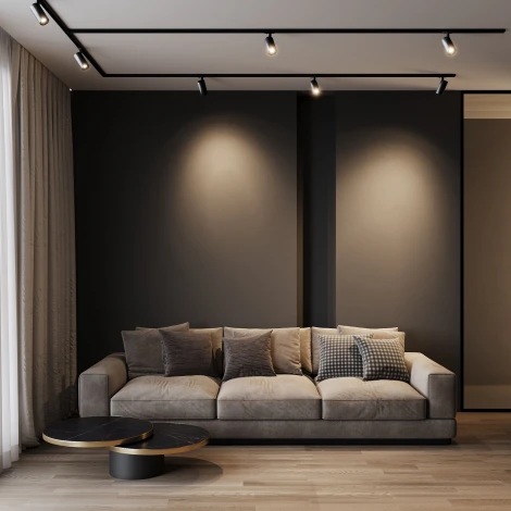 Трековый светильник однофазный 220V 10W Elektrostandard Comel 85210/01 (LED, круглые)