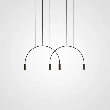 Подвесной светильник Arc 2 Black ImperiumLoft Arc01 (189568-26) (220V, на тросе)