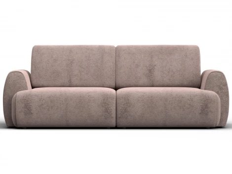 Диван прямой Лига-115 НПБ (ДСП,Фанера,Велюр/Бежевый) Лига Диванов 136931