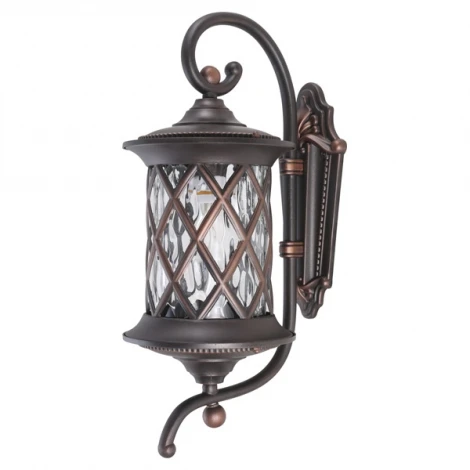 Настенный фонарь уличный Nowodvorski Lanter 6911 (220V, узор в клетку, IP23)