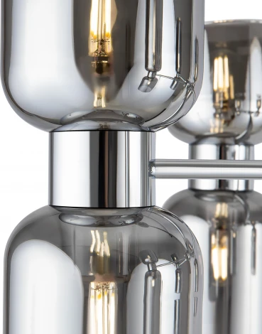 Потолочная люстра на штанге Freya Savia FR5203PL-10CH1