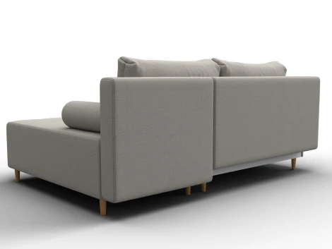 Диван угловой Лига-102 угол универсальный (ДСП,Брус,Фанера,Рогожка/Бежевый) Лига Диванов 134795