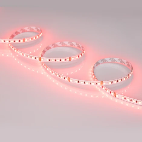 Светодиодная лента RT-G120-8mm 24V RGB (11 W/m, IP20, 3838, 5m) (Arlight, Открытый) 026832(2)