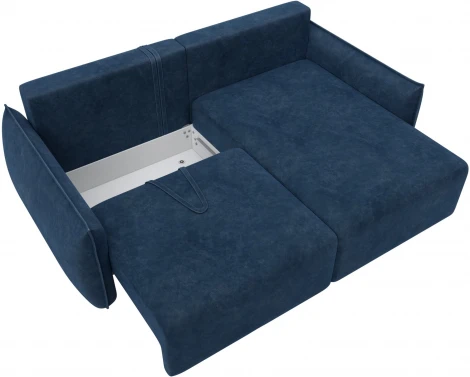 Диван угловой Лига-051 НПБ угол универсальный Лига Диванов (Велюр) арт.128719