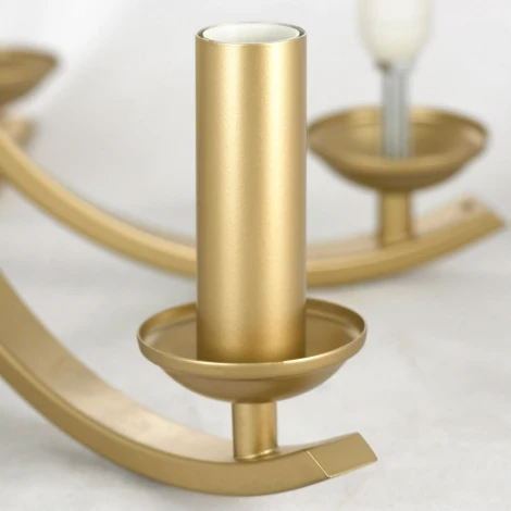 Подвесная люстра Lussole Clovis LSP-8738 (220V, на цепи, свеча, IP21)