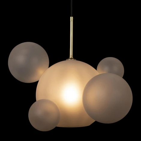 Подвесной светильник Loft It Bolle 2030-P6 mini (220V, на проводе, шар, молекулы)