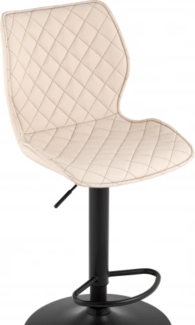 Стул барный Dome экокожа светло-серый Stool Group арт.УТ000039362