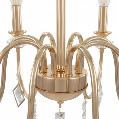 Подвесная люстра Arte Milano AM342101 342101/8 FGD (220V, подвески, на цепи, подсвечник, свеча)