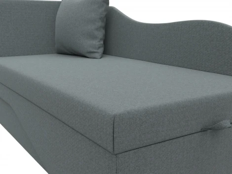 Кушетка Гармония левая (Серый/Рогожка) Лига Диванов арт.125839L