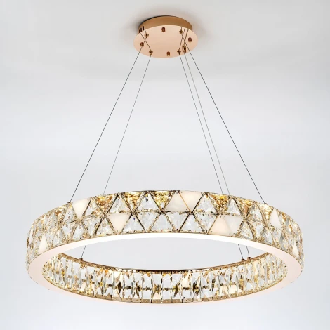 Подвесная люстра светодиодная с регулировкой цветовой температуры Modelux MODELUX ML.6982.800P GD