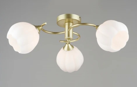 Потолочная люстра Мелодия Света SL1N SL4840-3 GD 000066032