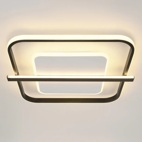 Потолочный светильник светодиодный с пультом ЭРА Franco CLL-1-107-RC BK