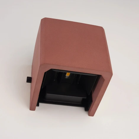 Архитектурная подсветка LGD-PERAN-WALL-S120x120-6W Warm3000 (Beige red, 0-80 deg, 230V) (Arlight, IP65 Бетон) 061761