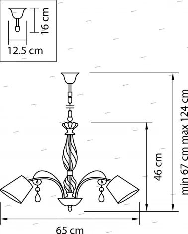 Подвесная люстра Lightstar Esedra 682156
