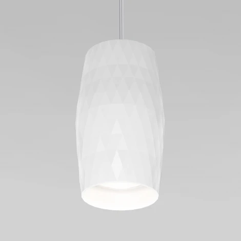 Подвесной светильник Eurosvet Bonaldo 50246/1 LED белый (220V, на проводе, круглые)