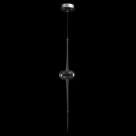 Подвесной светильник светодиодный Crystal Lux GLASS SP3W LED CHROME (220V, на проводе)