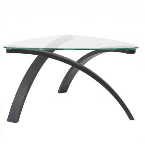 Стол журнальный Гурон 3 чёрный матовый Mebelik 009650