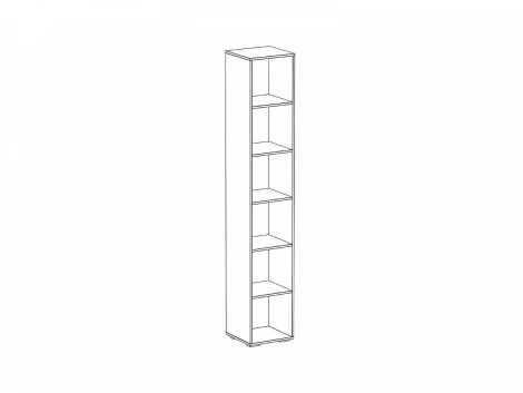 Стеллаж Play ОГОГО 331908 (ясень коимбра)