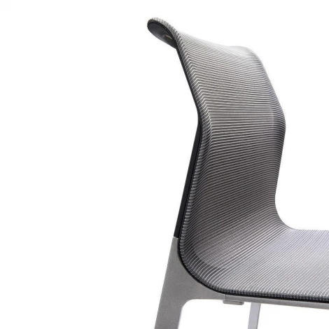 Кресло Pegus без подлокотников серая сетка