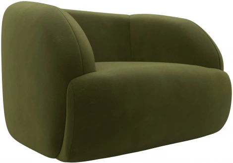 Кресло Лига-041 (Зеленый/Микровельвет) Лига Диванов арт.121937