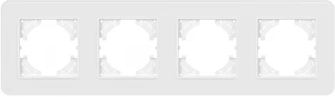 Рамка стеклянная FRM-OMALI-GS-4-WH (Arlight) 049700