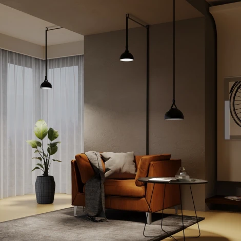 Трековый светильник ременной Maytoni Bowl Parity TR126B-20W4K-B 48V 4000K 20Вт черный (LED)