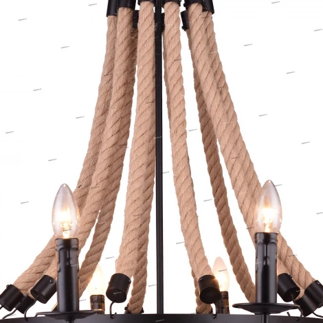 Подвесная люстра Arte Lamp Marsiglia A8956LM-12BK