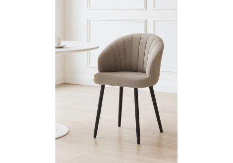 Обеденный стул Woodville Бэнбу marseille 16 данс / черный