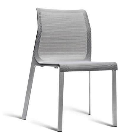 Кресло Pegus без подлокотников серая сетка