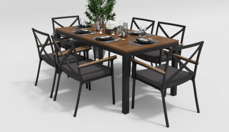 Обеденная группа Gardenini Bella DBLL.010518.C3