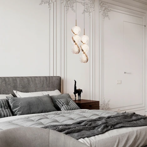 Подвесной светильник светодиодный Modelux MODESTYLE MS.89120.1 GD