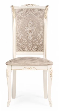 Обеденный стул Woodville Керия Максимал (Массив дерева, Ткань/Бежевый) арт.618713