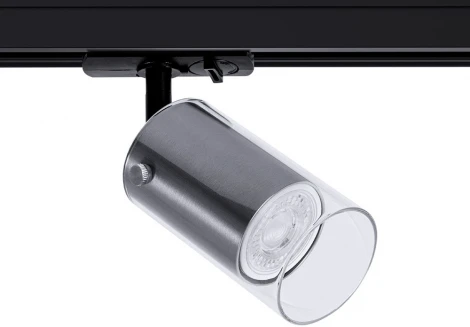 Трековый однофазный светильник 35W 220V Arte Lamp Lazio A5368PL-1SS