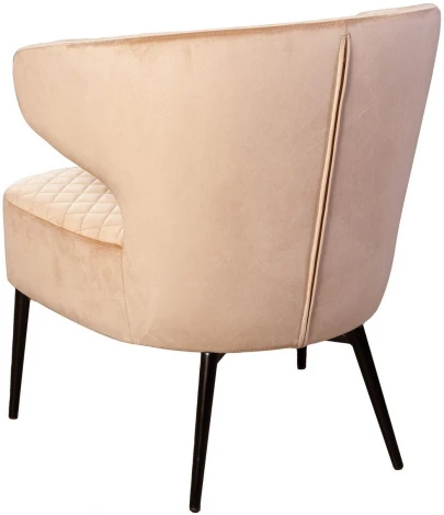 Кресло Top Concept Richard ромб, бархат бежевый 5