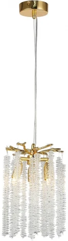 Подвесной светильник Kink Light Шанти 07871-20D,33 золото G9 3*7W (220V, на проводе)