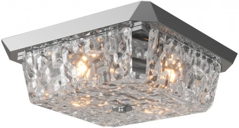 Потолочный светильник Crystal Lux DAMIAN PL4 NICKEL