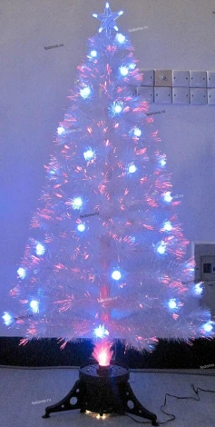 Елка новогодняя со светодиодами и оптоволокном Snowlight